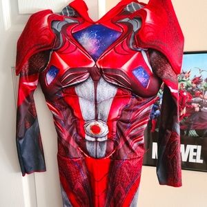 Red power ranger one piece size medium 7/8